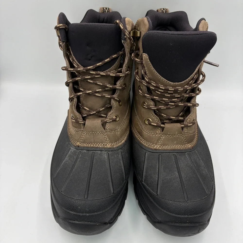 L.L. Bean Tek 2.5 Snow Boots Mens 13 Brown Good Waterproof PrimaLoft Insulated
